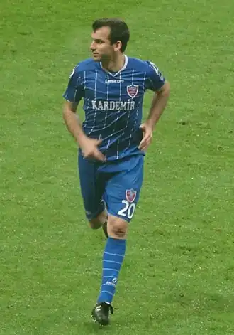 Šerić bij Karabükspor.