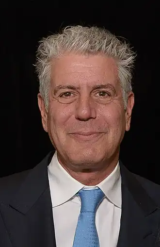 Bourdain in 2014