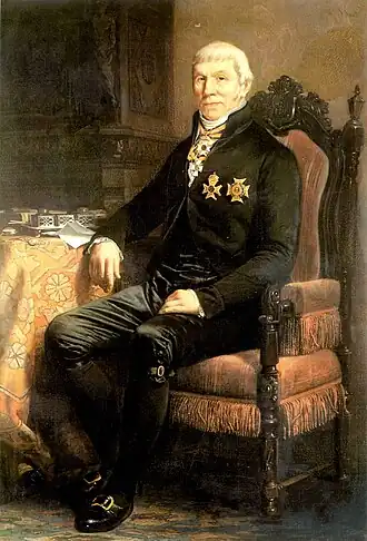 Schilderij Anthony van Hoboken door Jacob Spoel