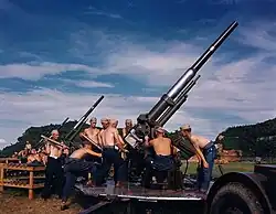 Amerikaanse legeropleiding in Puerto Rico in 1939 (Kodak Kodachrome)