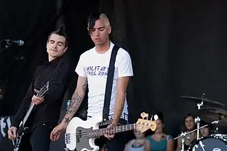 Optreden van Anti-Flag in 2006