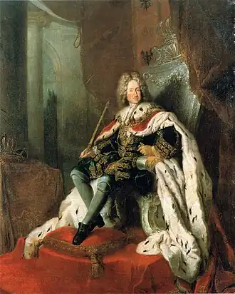 Portret van Frederik I van Pruisen, 1713