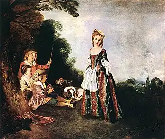 De Dans, het na het overlijden van Wilhelm II door nazi-Duitsland gekochte schilderij van Antoine Watteau