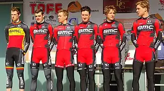 BMC Development tijdens de Triptyque des Monts et Châteaux 2016.