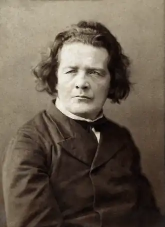 Foto van Rubinstein door J. Ganz in 1890