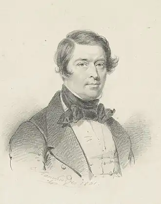 Portret van Antonie Waldorp door Johan Coenraad Hamburger (1841), Rijksmuseum Amsterdam