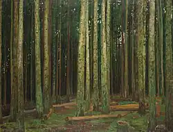 In het hart van het woud