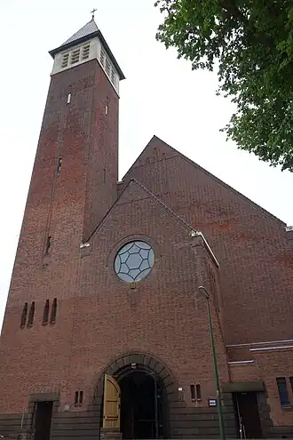 Overzicht van de kerk