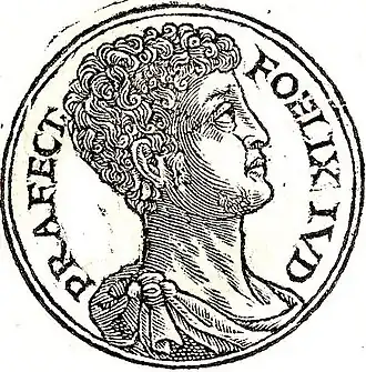 Antonius Felix volgens de Promptuarii Iconum Insigniorum