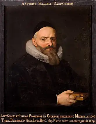 David Bailly (1584-1657): Antonius Walaeus Gandaviensis