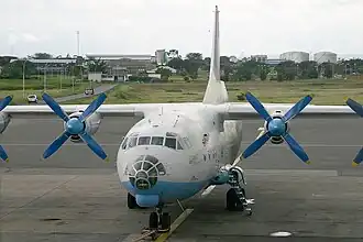 Antonov An-12 van Astral Aviation