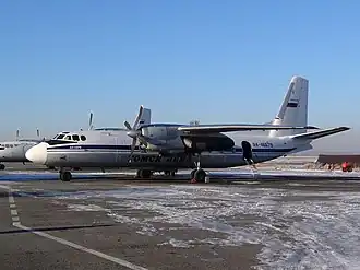 Antonov An-24RV van Tomskavia