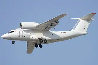 Antonov An-72 van Transaviaservice (4L-SAS in 2005)