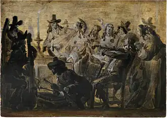 Antoon Sallaert - Vrolijk gezelschap