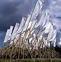 Flags on Hanging Gardens 1993.