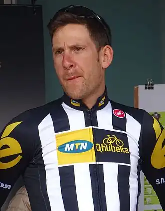 Brammeier bij de Scheldeprijs 2015.