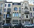 Twee burgerhuizen in art-nouveaustijl
