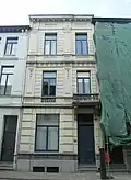 Neoclassicistisch burgerhuis ontworpen door F. Verbraeken