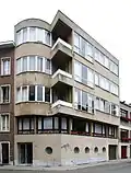 Modernistisch appartementsgebouw