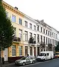Ensemble burgerhuizen in neoclassicistische stijl