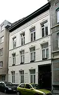 Neoclassicistisch burgerhuis en Lepelaarsgang of Varkensgang
