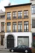 Neoclassicistisch burgerhuis met renaissancepoort