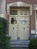 Geheel van meergezinswoningen in art deco
