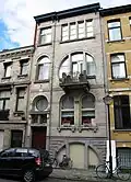 Meergezinswoning in art nouveau