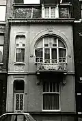 Art-nouveauwoning ontworpen door Adolphe Van Coppernolle