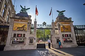 De toegangspoort tot ZOO Antwerpen