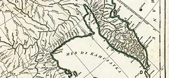 Jean-Baptiste Bourguignon d'Anville: Troisième partie de la carte d'Asie, contenant la Sibérie, et quelques autres parties de la Tartarie, Paris (1753)