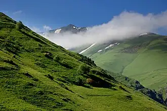 Anzer hoogvlakte (yayla) in het zuiden van İkizdere.