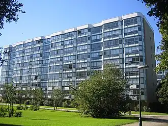 Een flat in Apelgården.