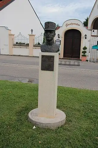 Monument voor de componist in zijn geboorteplaats Apetlon