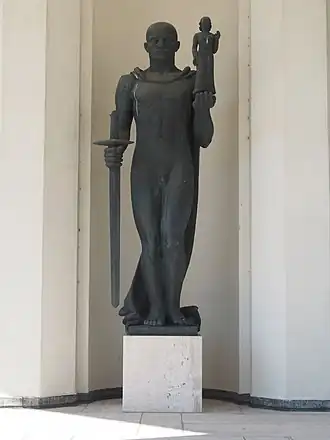 De beschermer en handhaver van de sociale wetgeving, (1941) Apollo House, Amsterdam-Zuid