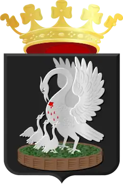 Het wapen van Appingedam (1819-1964)