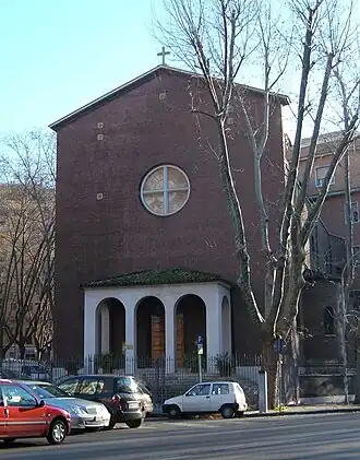 voorgevel van de Kerk