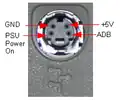 ADB-connector pinout