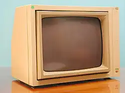 De Monitor II, een monochroom scherm voor de Apple II (1983)