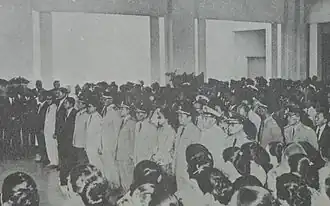 Inauguratie van het Kabinet Dwikora I op 27 augustus 1964