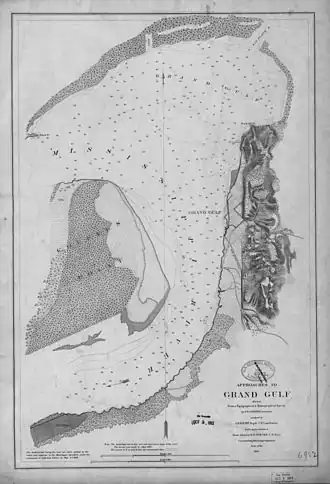 Kaart van de Grand Gulf