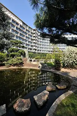 UNESCO-hoofdkantoor, in samenwerking met Marcel Breuer en Bernhard Zehrfuss