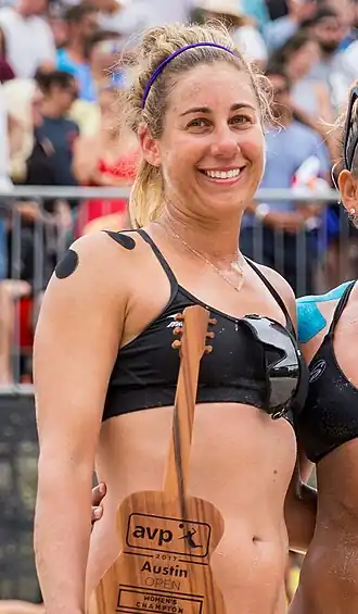 Ross bij de AVP Tour in Austin (2017)