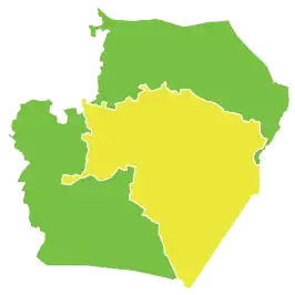 Raqqa in het gouvernement Raqqa