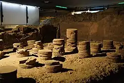 Hypocaustum van de Romeinse villa