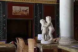 Interieur van de Romeinse villa