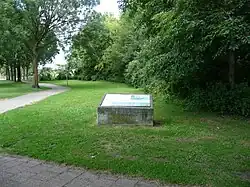 Archeologisch monument bij Jagerskreek