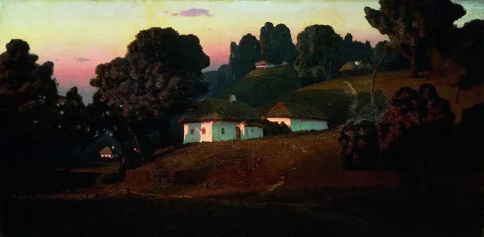 Avond in Oekraïne, 1878–1901, Russisch Museum, St. Petersburg