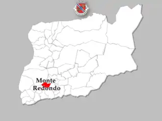 Kaart van Monte Redondo