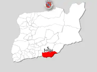 Kaart van São Jorge